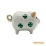 Kép 4/11 - Aquincumi porcelán -  Lóhere mintás kis malac