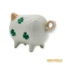 Kép 7/11 - Aquincumi porcelán -  Lóhere mintás kis malac