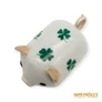 Kép 10/11 - Aquincumi porcelán -  Lóhere mintás kis malac