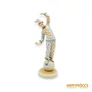 Kép 1/10 - Drasche porcelán - Labdán álló bohóc (kockás ruhában)