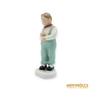 Kép 9/11 - Aquincumi porcelán -  Fiú lila sállal és sapkában
