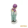 Kép 10/11 - Aquincumi porcelán -  Fiú lila sállal és sapkában