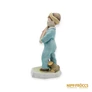 Kép 8/11 - Zsolnay porcelán -  Fiú kenyérrel