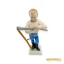 Kép 2/10 - Herendi porcelán -  Arató fiú kaszáját feni