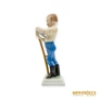 Kép 8/10 - Herendi porcelán -  Arató fiú kaszáját feni