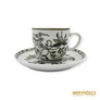 Kép 2/6 - Hollóházi porcelán -  Chinoin kávés cséssze