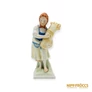Kép 1/10 - Herendi porcelán - Arató lány búzakévével