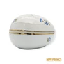 Kép 9/12 - Hollóházi porcelán -  Tojás alakú bonbonier kék-lila virágokkal