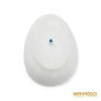 Kép 12/12 - Hollóházi porcelán -  Tojás alakú bonbonier kék-lila virágokkal