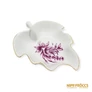 Kép 1/7 - Hollóházi porcelán - Levél alakú tálka