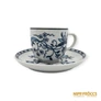 Kép 12/18 - Hollóházi porcelán -  Kotyogós kávéfőző 3 db csészével