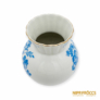 Kép 6/7 - Zsolnay porcelán -  Kék mintás váza