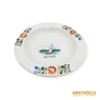Kép 1/5 - Porcelán, kerámia - Balatoni vitorlás hamutartó