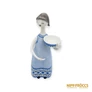 Kép 1/11 - Hollóházi porcelán - Tálat tartó lány