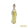 Kép 1/10 - Drasche porcelán - Sárga ruhás stólás nő