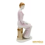 Kép 6/12 - Hollóházi porcelán -  Olvasó nő