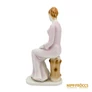 Kép 9/12 - Hollóházi porcelán -  Olvasó nő