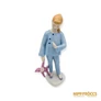 Kép 2/12 - Drasche porcelán -  Bohócot lógató kislány