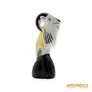 Kép 11/12 - Hollóházi porcelán -  Art deco kecske