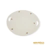 Kép 2/5 - Zsolnay porcelán -  Virág mintás kerek tál
