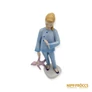 Kép 2/11 - Drasche porcelán -  Bohócot lógató kislány