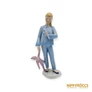 Kép 1/11 - Drasche porcelán - Bohócot lógató kislány