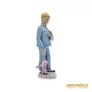 Kép 3/11 - Drasche porcelán -  Bohócot lógató kislány