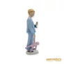 Kép 4/11 - Drasche porcelán -  Bohócot lógató kislány