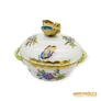Kép 1/12 - Herendi porcelán - Pillangós bonbonier