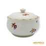 Kép 3/6 - Hollóházi porcelán -  Virág mintás bonbonier