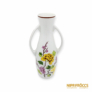 Kép 2/6 - Hollóházi porcelán -  Virág mintás nagy váza