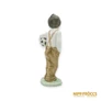Kép 4/9 - Lladró porcelán -  Kisfiú labdával