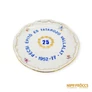 Kép 1/4 - Zsolnay porcelán - 25 éves a Pécsi Építő és Tatarozó vállalat kis tányér