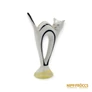 Kép 1/11 - Hollóházi porcelán - Art deco macska