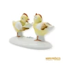 Kép 5/11 - Metzler & Ortloff porcelán -  Éneklő csibe pár