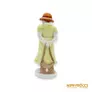 Kép 6/13 - Aquincumi porcelán -  Zöld ruhás kislány kalapban