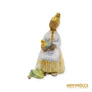 Kép 1/13 - Porcelán, kerámia - Kukoricafosztó lány