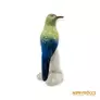 Kép 2/10 - Volkstedt porcelán -  Kék és zöld színű madár