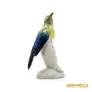 Kép 9/10 - Volkstedt porcelán -  Kék és zöld színű madár
