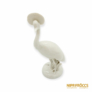 Kép 2/10 - Drasche porcelán -  Fehér bóbitás madár