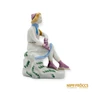 Kép 9/10 - Polonne porcelán -  Korcsolyázó nő