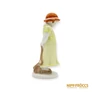 Kép 3/10 - Aquincumi porcelán -  Zöld ruhás kislány kalapban