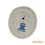 Kép 10/10 - Aquincumi porcelán -  Zöld ruhás kislány kalapban