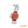 Kép 6/10 - Hollóházi porcelán -  Három fejű sárkány