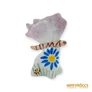 Kép 1/12 - Porcelán, kerámia - Kék virágos lepke
