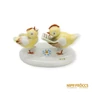Kép 1/11 - Metzler &amp; Ortloff porcelán - Éneklő csibe pár