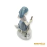 Kép 12/13 - Metzler & Ortloff porcelán -  Libapásztor lány