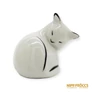 Kép 8/10 - Hollóházi porcelán -  Macska