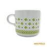Kép 2/7 - Alföldi porcelán -  Bögre zöld mintával