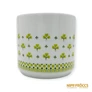 Kép 5/7 - Alföldi porcelán -  Bögre zöld mintával